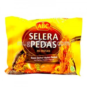 Mi Instant Selera Pedas Hot Semur Chicken 70g Mi ABC