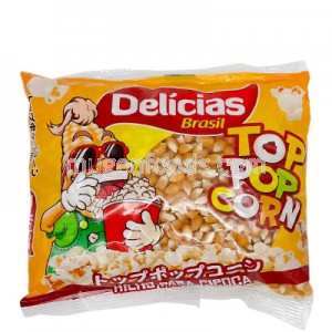 Maíz para Popcorn Top Pop Corn 500g Delicias Brasil
