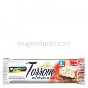 Turrón de Nuez de Cajú 45g Montevergine