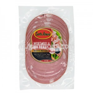 Mortadela Bologna en tajadas 150g Santo Amaro