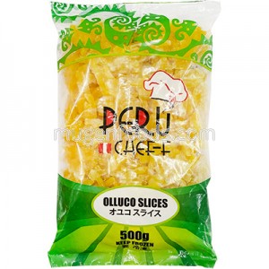 Olluco en Rodajas Congelado 500g Peru Cheff