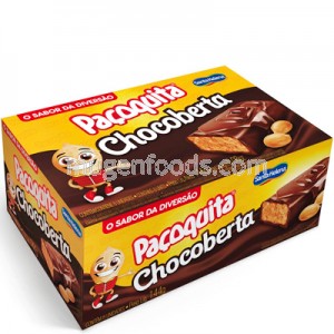 Paçoquita con Chocolate 432g Santa Helena