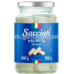Palmito Entero de Açaí 500g Sacciali