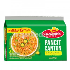 Pancit Canton Kalamansi 6 x 60g Lucky Me!