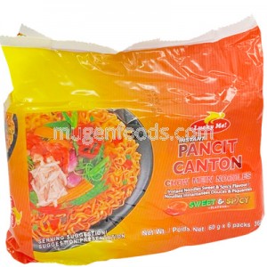 Pancit Canton Sweet & Spicy 6 x 60g Lucky Me!