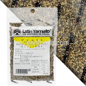 Pimienta Negra Molida Gruesa 20g Latin Yamato