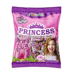 Paleta Pop Princess Fresa 48g Florestal