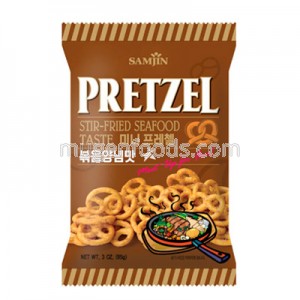Pretzel Stir-Fried BBQ 70g Samjin