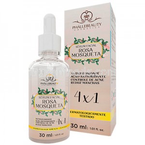 Sérum Facial Rosa Mosqueta 30ml Phállebeauty