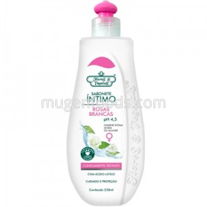 Jabón Íntimo Rosas Blancas 200ml Flores y Vegetales