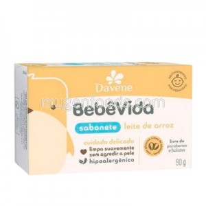 Jabón Leche de Arroz 90g Davene