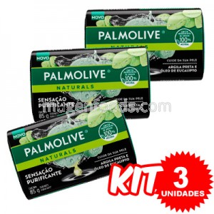 Jabón Sensación Purificante 85g x 3 - Palmolive