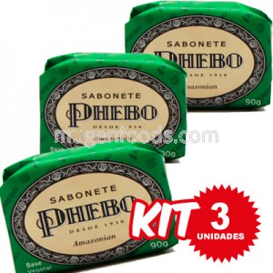 Jabón Amazonian 90g x 3 - Phebo