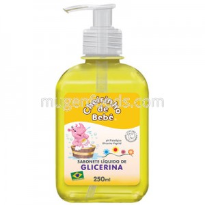 Jabón Líquido Glicerinado 250ml Cheirinho de Bebê