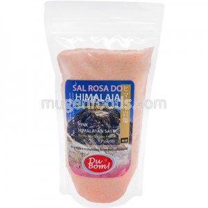 Sal Rosada Fina del Himalaya 500g Du Bom