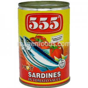 Sardinas en Salsa de Tomate Picante 425g 555
