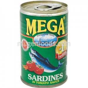 Sardinas en Salsa de Tomate 155g Mega