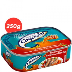 Sardinas con Salsa de Tomate 250g Coqueiro