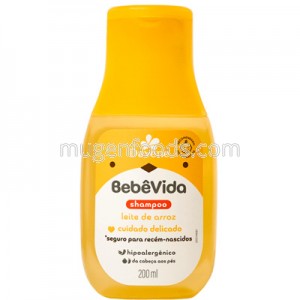 Shampoo Leche de Arroz 200ml Davene