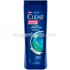 Shampoo Men Ice Cool Menthol 200ml Clear