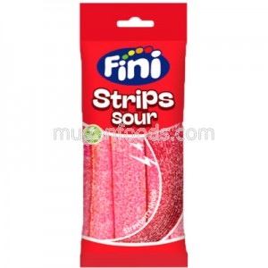 Tiras Ácidas de Fresa 90g Fini