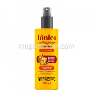 Tónico Milagroso Capilar 200ml Gota Dourada