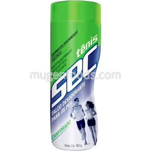 Talco Desodorante para Pies Canforado 100g Tenis Sec