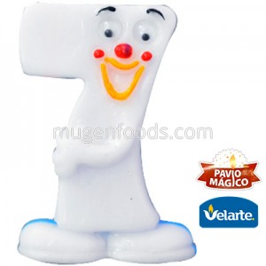 Vela Karetinha Azul Nº7 Velarte