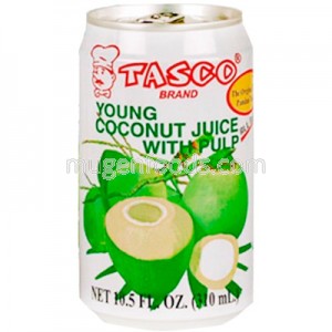 Young Coconut Juice W/Pulp 310ml Tasco