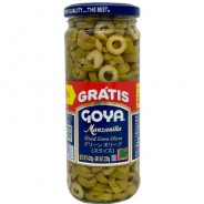 Aceituna Verde en Rodajas 433g Goya