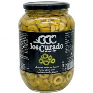 Aceituna Verde en Rodajas 840g Los Curado