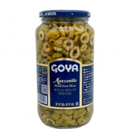 Aceituna Verde en Rodajas 900g Goya
