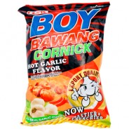 Cornick Hot Garlic Flavor 90g Boy Bawang