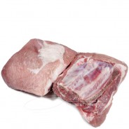 Costilla de Cerdo con Hueso Pieza en Bloque 750g ~ 1kg. Precio por kilo COD.175