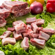 Costilla de Cerdo con Hueso en Cubos 1kg COD.177