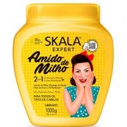 Crema para Peinar 2 en 1 + Almidón de Maíz 1kg Skala