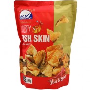 Crispy Fish Skin Hot & Spicy 100g Philong