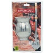 Mate 11,5 cm y Bombilla 23 cm Simonaggio