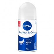 Desodorante Roll-On Protect & Care 50ml Nivea