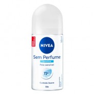 Desodorante Roll-On Sin Perfume 50ml Nivea
