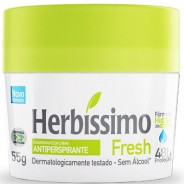 Desodorante en Crema Fresco 55g Herbissimo