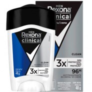 Desodorante Hombre Clinical Clean 48g Rexona
