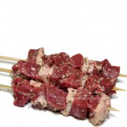 BROCHETA de Nalga Sazonada 1kg COD. 20