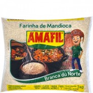 Harina de Yuca Blanca Du Norte 1kg Amafil