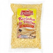 Harina de Maíz en Copos 400g Dellicious VENC.2025/05/31