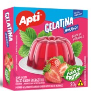 Gelatina Sabor Fresa 20g Apti