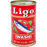 Iwashi en Salsa de Tomate con Ají 155g Ligo