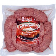 Chorizo Calabresa Fresco 700g Braga's