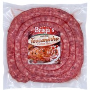 Chorizo Toscanito Fresco 700g Braga's