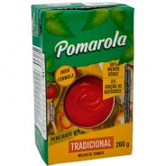 Salsa de Tomate Tradicional Tetra 260g Pomarola